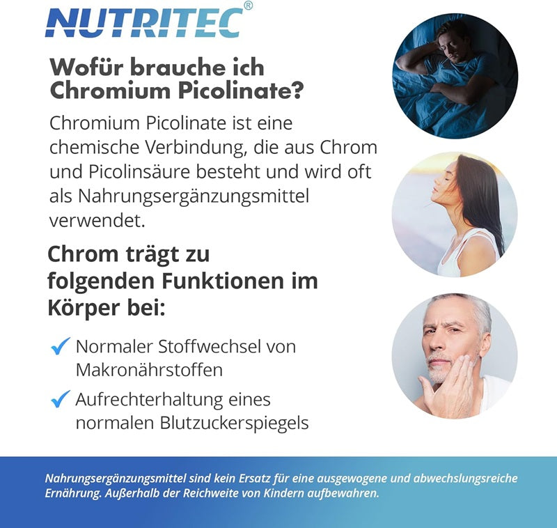 Chromiumpicolinate Tabletten