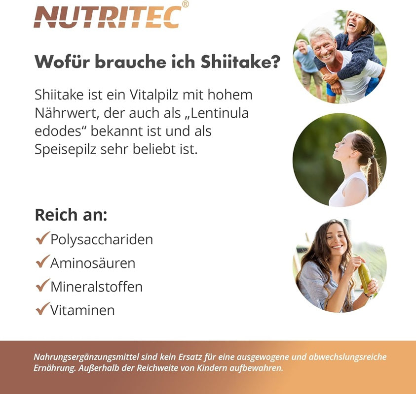 Vitalpilz Shiitake Kapseln mit Acerola Extrakt