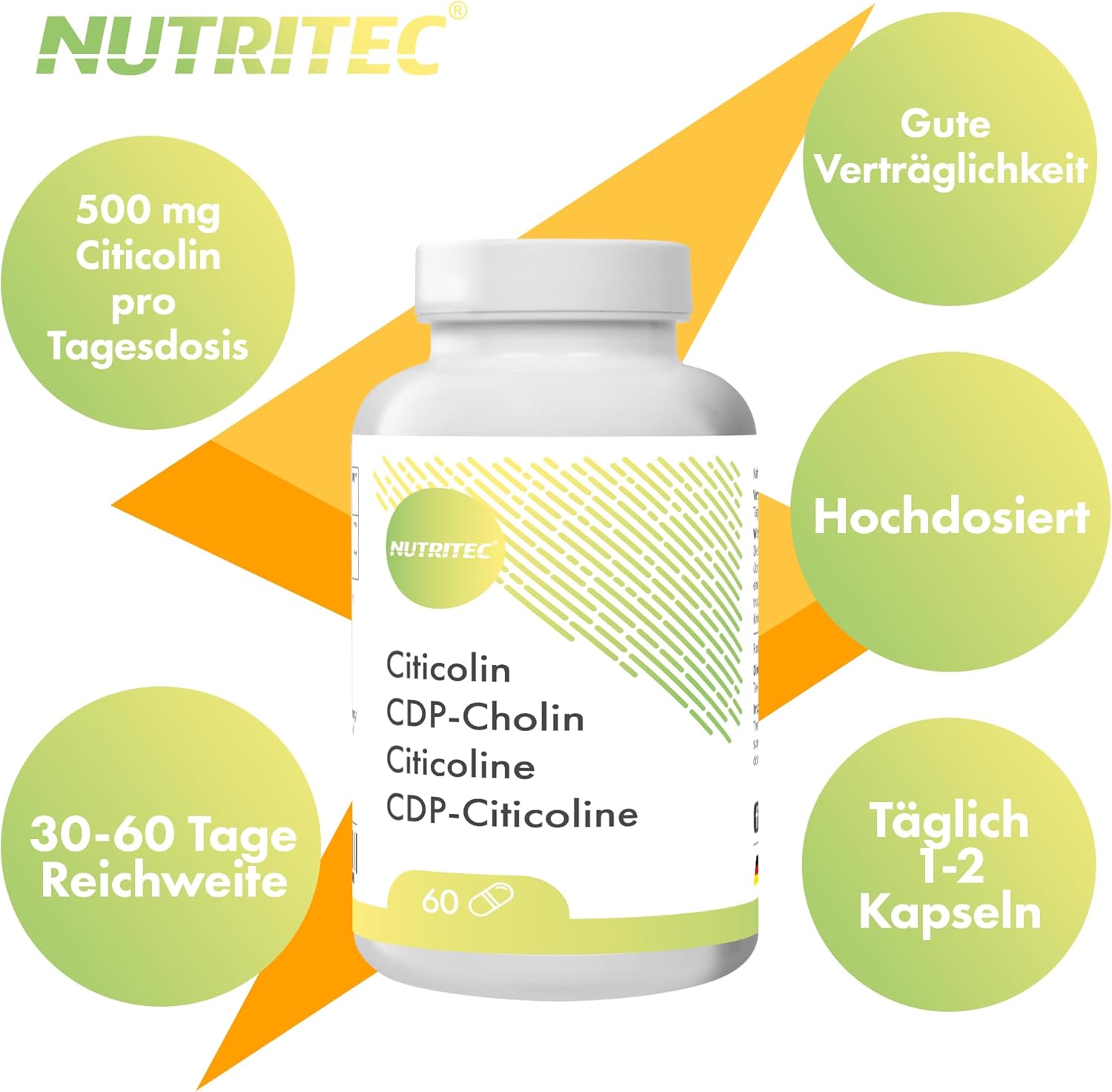 Citicholin CDP-Cholin Kapseln